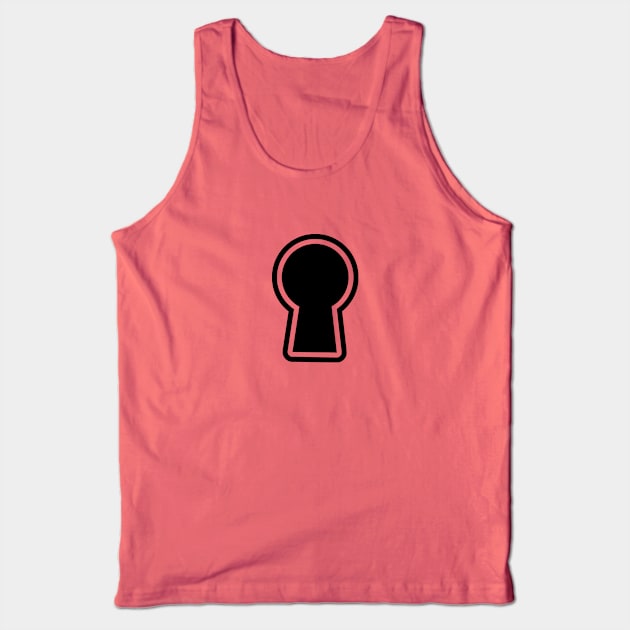 Unlock Your Heart Tank Top by malbatross